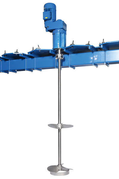 LRE – eenvoudig opbouw roerwerk